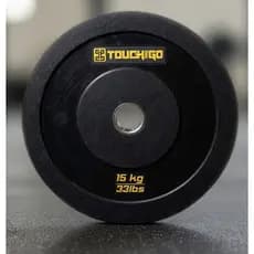 Anilha Olímpica Emborrachada 15kg Peso Profissional Academia Touch And Go -  (1 Unidade)