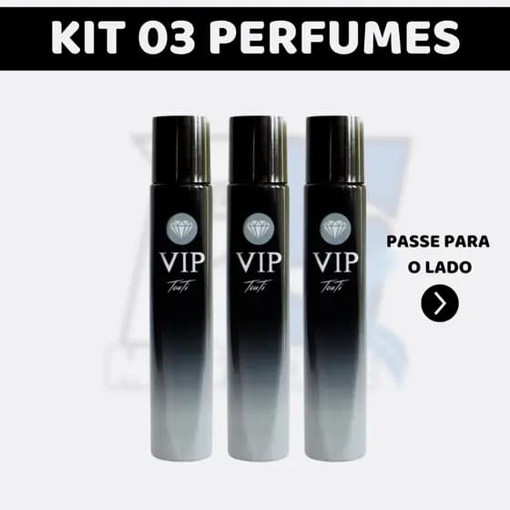 Kit Promocional 3 Perfumes (Escolha as Fragrâncias Pelo Chat)