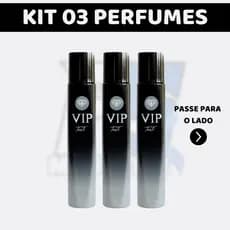 Kit Promocional 3 Perfumes (Escolha as Fragrâncias Pelo Chat)