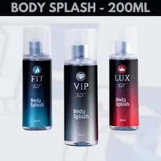 Body Splash Touti - Linha Vip Fit Lux - 200ml
