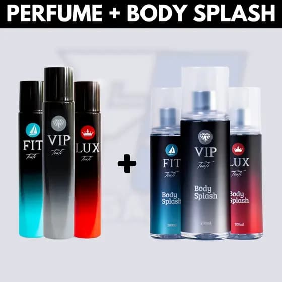 Kit Perfume + Body Splash Touti - 200ML