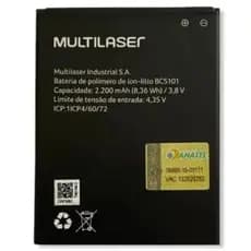 Bateria Bcs101 Compatível Multilaser F Pro P9828 Bcs101