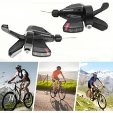 Manete de Câmbio Shimano SL-M310 3x8 Velocidades para Bicicletas Híbridas de Montanha