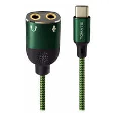 Cabo Adaptador Tipo C Para 2 X P2 3.5mm Mcb-043 15cm
