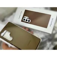 Capa Capinha Couro Luxo Samsung s23 s24 s25 Plus, Fe, Edge e Ultra com Carregamento por Indução