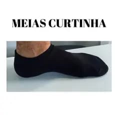 Kit 3 pares de Meias soquete 80% algodão