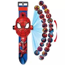 Relógio Homem Aranha Projetor De Imagens