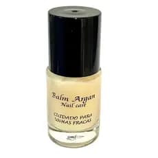 Base fortalecedora BALM ARGAN para unhas fracas e quebradiças 9ml melhor que Lá Beauté + MIMO