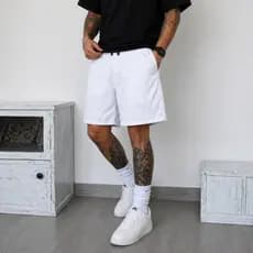 Shorts Tactel Masculino Liso Casual Bermuda Elastano Streetwear Básico Masculina Treino Secagem Rapida