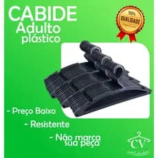 KIT 35 Cabides Slim Organização Roupas Delicadas