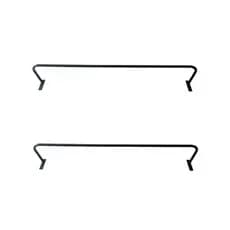 KIT COM 2 UNIDADES - ARARA PARA PAREDE 80 CM, COM PARAFUSO
