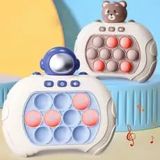 Fast Push Pop It Brinquedo Anti-Stress Jogo Giro Infantil Presente de Festa