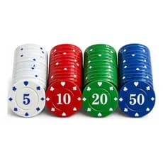 Jogo De Poker Profissional  Com 48 Fichas