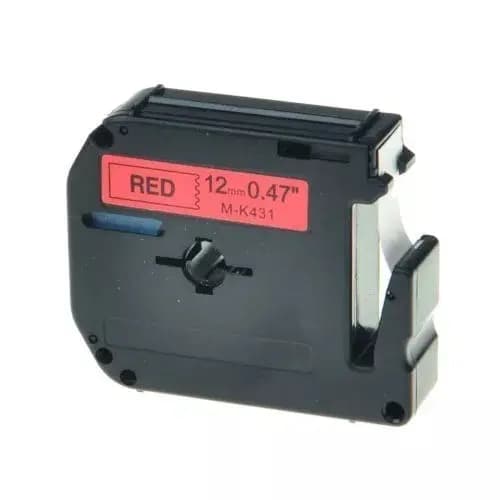 Fita Rotulador Pt-70 Pt-80 Vermelho M-k431 Genérico