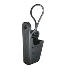 Esticador Mini Cunha Cabo Drop Alça Plástica Preto C/ 48 Pçs