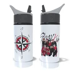 Garrafa Squeeze Stray Kids Stay Kpop Personalizada Exclusiva Alumínio