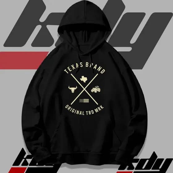 MOLETOM UNISSEX STREETWEAR PERSONALIZADA ESTAMPA RODEIO TEXAS BRAND