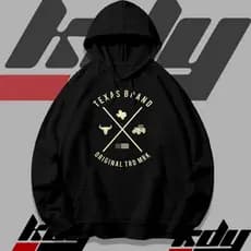 MOLETOM UNISSEX STREETWEAR PERSONALIZADA ESTAMPA RODEIO TEXAS BRAND