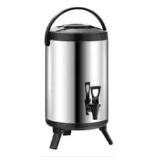 Garrafa Botijão Térmico Palace Inox 6L 8L com Pé estabilizador.