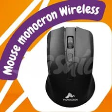 Mouse Monocron  Wireless MN4W310 cor Preto