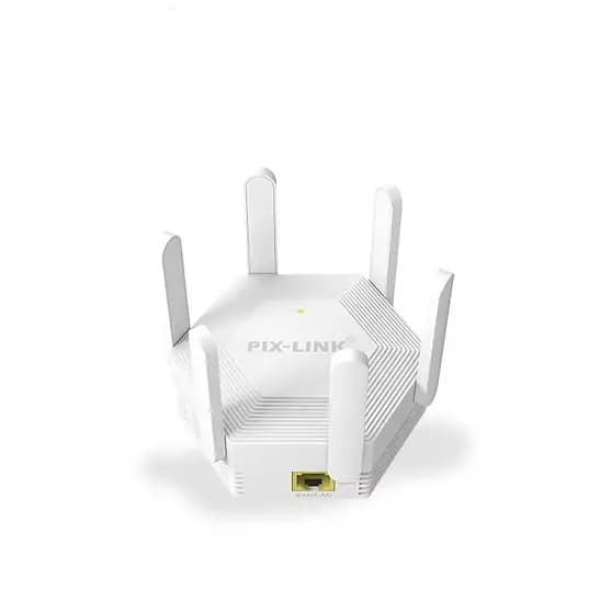 Repetidor Wifi 6 Antenas Amplificador Sinal Potente 1200 Mbps