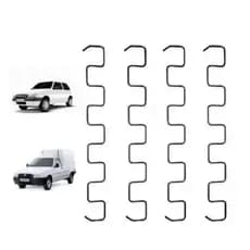 Kit 4 Molas Assento Banco Dianteiro Fiat Uno Palio Fiorino Elba