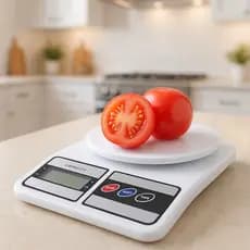 Balança de cozinha digital Electronic SF-400 pesa até 10kg branco