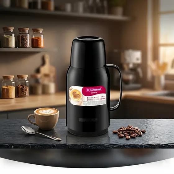 Garrafa Térmica Gostar 750ml Garrafa de Café Chá Quente Frio Sanremo