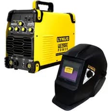Kit Inversora De Solda Alumínio Lis-250al Power 200a 220v + Máscara de Solda c/ controlador MSL-5000 Lynus