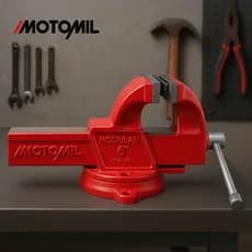 Torno Morsa Nº4 Abertura 150mm TB400P Robusto e Preciso para Uso Profissional - Motomil