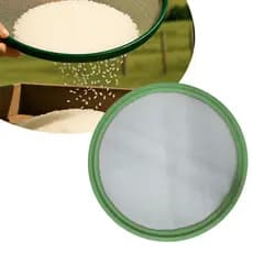 Peneira Arroz 50/55cm Aro Plastico Chapa Expandida