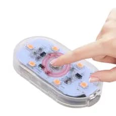 Lâmpada de Leitura Dedo Touch Sensor Carro Interior Dome carga USB, decoração da porta, 5V