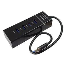 Hub Usb 3.0 Pequeno Suporta Hd Externo Mouse Teclado Celular