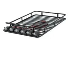 Rack de Teto Miniatura em Metal Com LED Para Carrinho