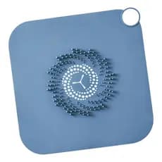 Protetor de Ralo em Silicone Flexível Anti Entupimento