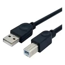 Cabo USB 2.0 Para Impressora 1,8m Tipo B HP Epson Canon