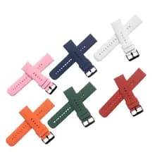 kit 15 Pulseira de silicone Universal Compátivel Para Diversos Relógios Smartwatch Cores Sortidas