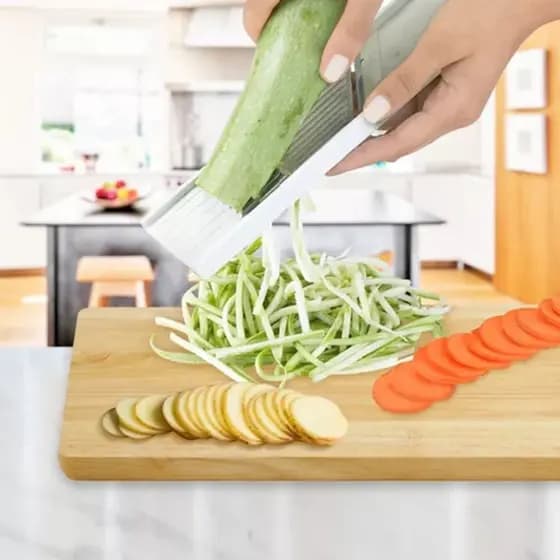 Fatiador Cortador Ralador de Legumes  Fruta Queijo Batata Salada Keita Saquinho 21 Cm