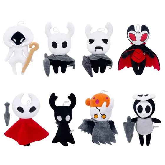 Brinquedo de Pelúcia Periférico do Jogo Hollow Knight, Presente de Férias