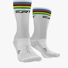 MEIA ERT DE CICLISMO CAMPEÃO MUNDIAL BRANCA