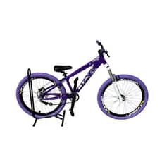 Bicicleta Reebel GTA Freeride, roxa, aro 26, freio à disco hidráulico MT200 traseiro, cubo barulhento