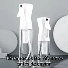 Borrifador Spray de Plástico 200/300ml Pulverizador Jato De Névoa Semi Automático Contínuo Barbeiro