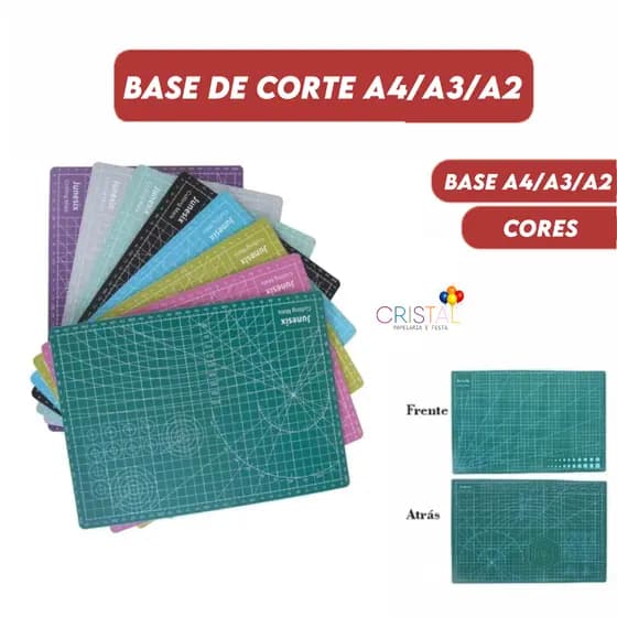 Base Para Corte De Mesa A4/A3/A2 Dupla Face Patchwork Artesanato