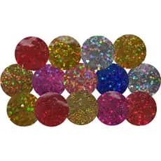 1/2/3/4/5 Mini Confetes Holográficos 3mm Para Balão Bubble Látex 10g