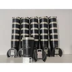 Kit Copos Térmicos Inox Personalizados - Logo de Empresa ou Time - Brinde Ideal