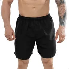 Kit 3 Bermuda Masculina Para Academia Microfibra Tactel C/ Bolso Short Liso Praia Corrida