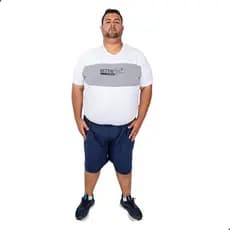 Short Plus Size Treino Praia Masculino Corrida Verão Bermuda tactel Grosso G1 ao G8