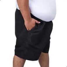 KIT 3 Bermudas Masculinas Lisas Tactel Academia Piscina Praia Caminhada Plus Size G1 ao G8