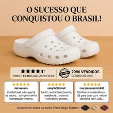 Sandália Babuche Feminina do 34 ao 43 - Ótima Opção para Looks Casuais