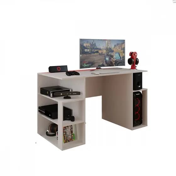 Mesa Gamer Escrivaninha para Computador com Espaço Gabinete